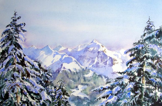 High on the Chariande Express, Samoens