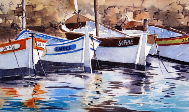 Florence and Sophie Painted in Watercolours