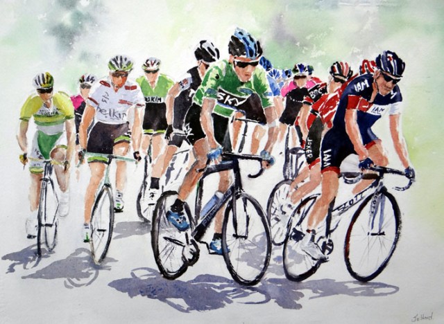 Green Jersey, Chris Froome c